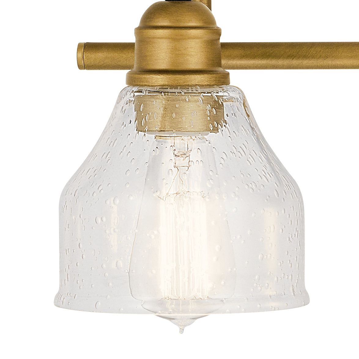 Kichler - 45974NBR - Four Light Bath - Avery - Natural Brass