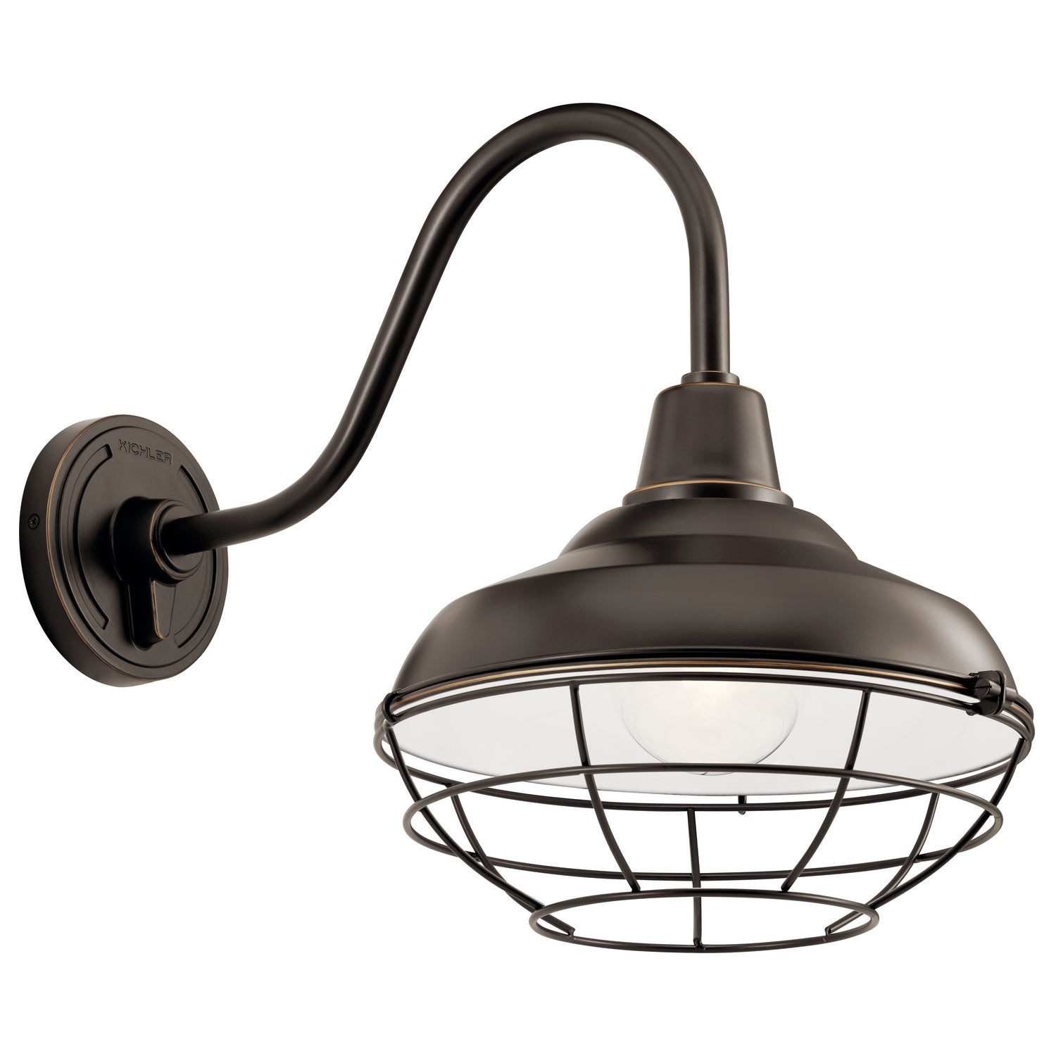 Kichler - 49990OZ - One Light Outdoor Wall Mount - Pier - Olde Bronze