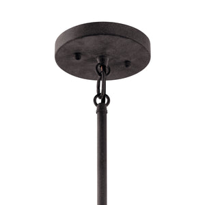 Kichler - 49992BK - One Light Outdoor Pendant/Semi Flush - Pier - Black