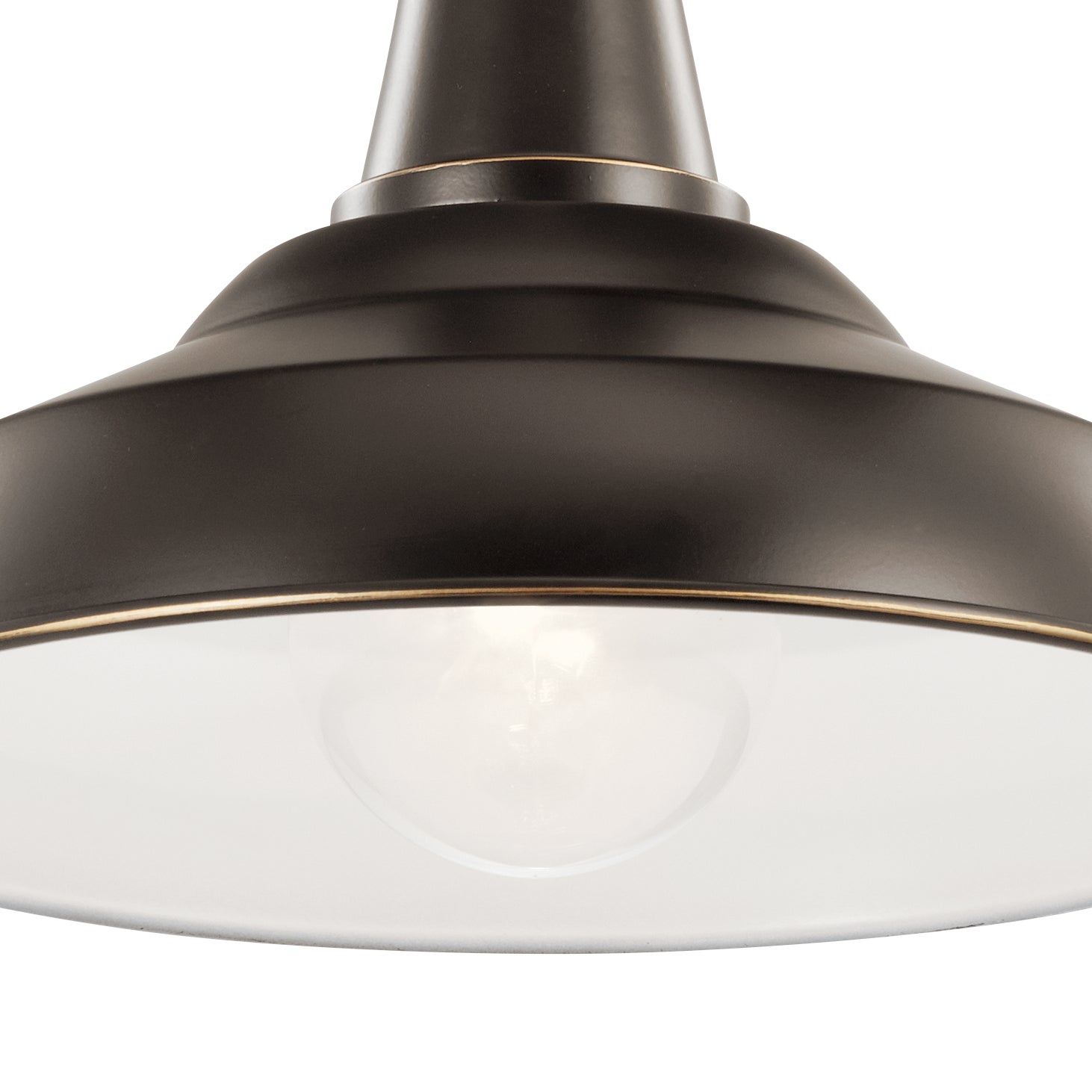 Kichler - 49992OZ - One Light Outdoor Pendant/Semi Flush - Pier - Olde Bronze