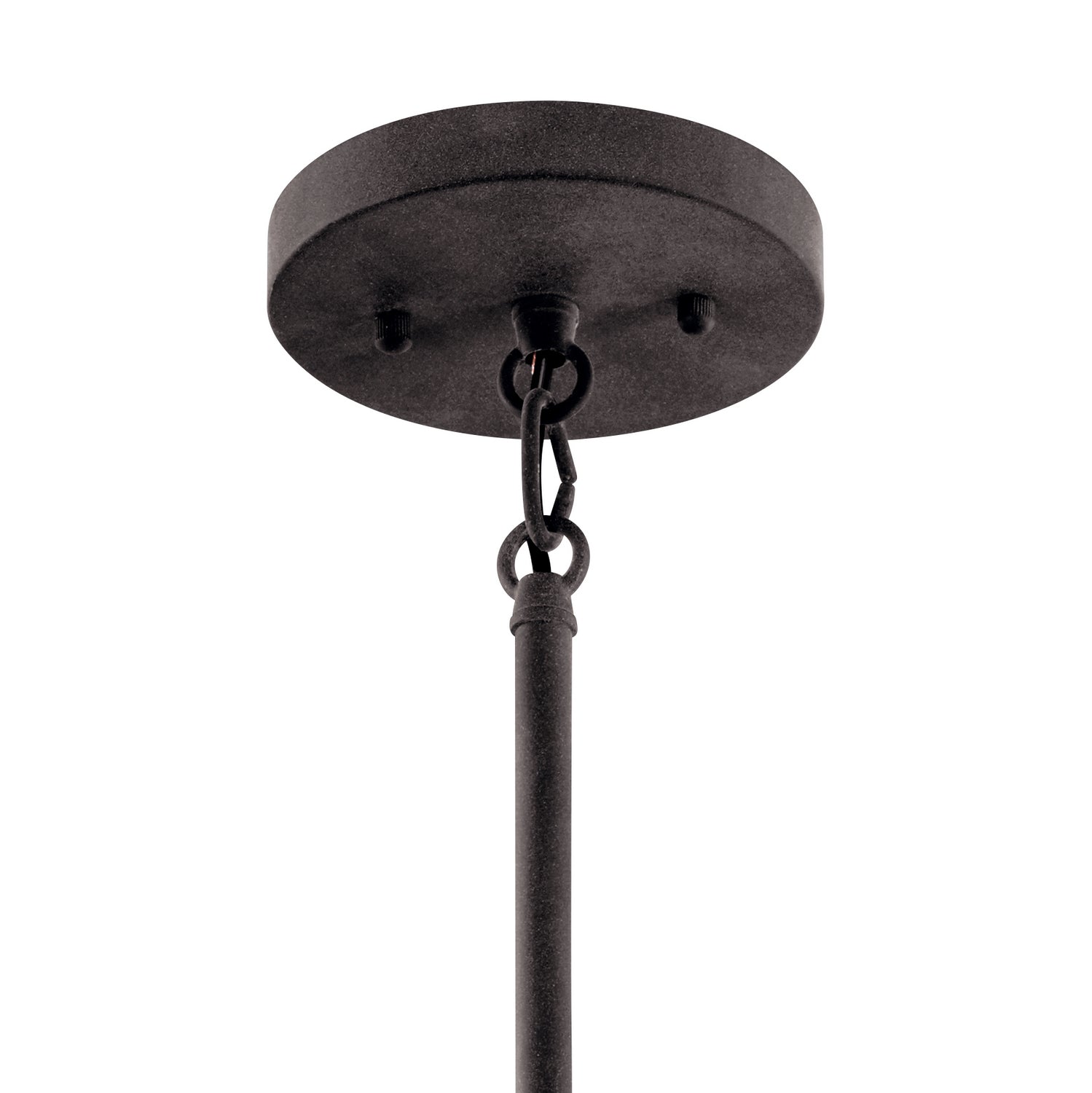 Kichler - 49993BK - One Light Outdoor Pendant/Semi Flush - Pier - Black