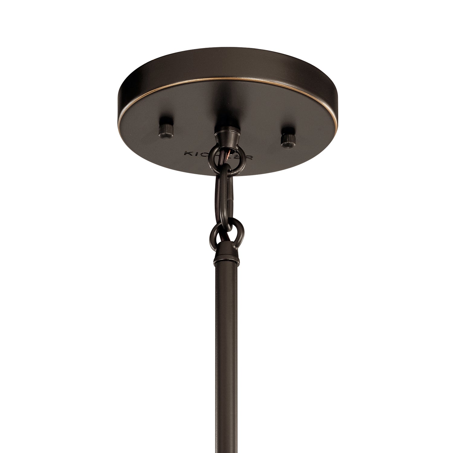 Kichler - 49993OZ - One Light Outdoor Pendant/Semi Flush - Pier - Olde Bronze