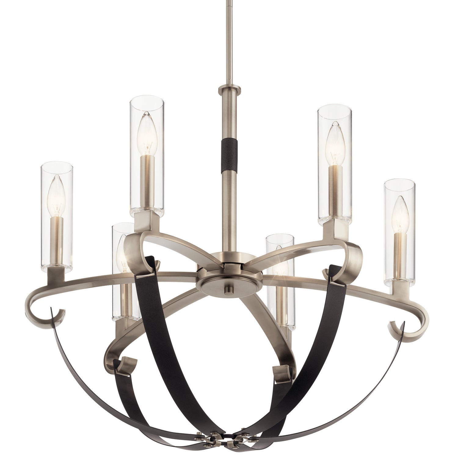 Kichler - 52015CLP - Six Light Chandelier - Artem - Classic Pewter