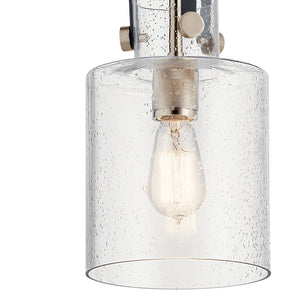 Kichler - 52035PN - One Light Pendant - Kitner - Polished Nickel