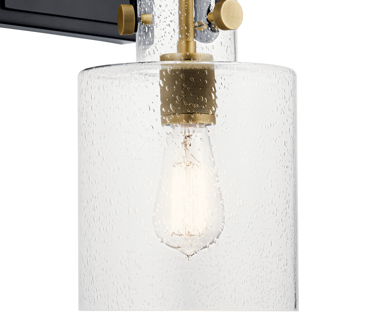 Kichler - 52036NBR - One Light Wall Sconce - Kitner - Natural Brass