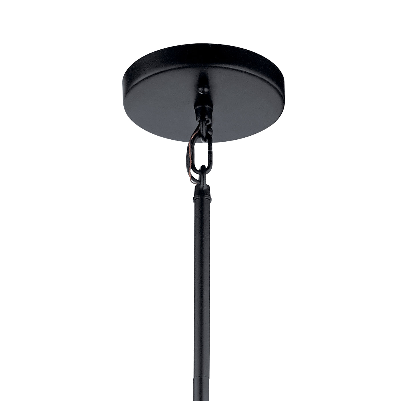 Kichler - 52072BK - Four Light Pendant - Birkleigh - Black