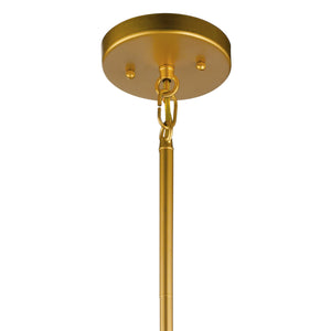 Kichler - 52072CLG - Four Light Pendant - Birkleigh - Classic Gold