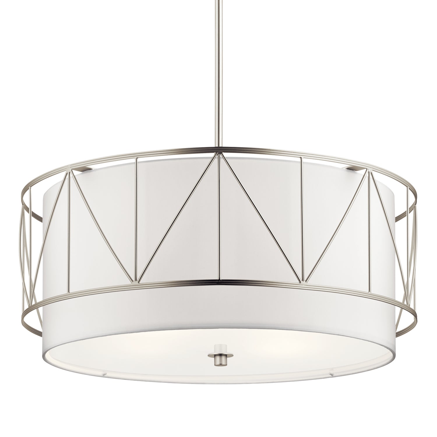 Kichler - 52072SN - Four Light Pendant - Birkleigh - Satin Nickel