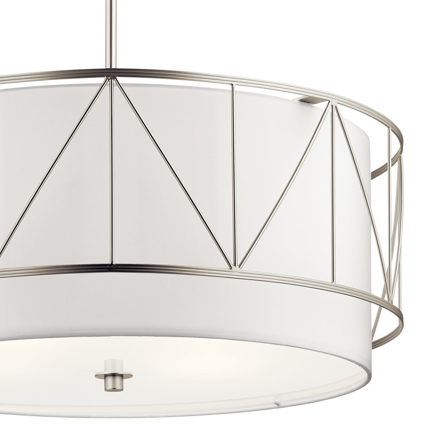 Kichler - 52072SN - Four Light Pendant - Birkleigh - Satin Nickel