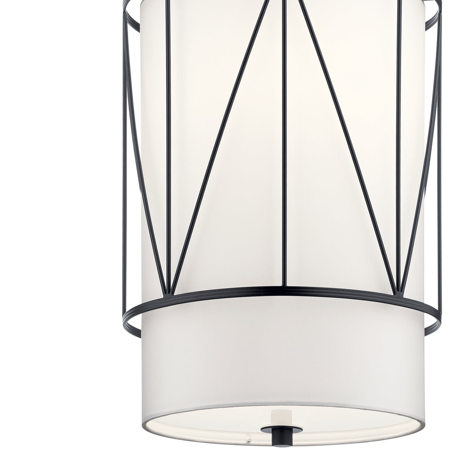 Kichler - 52073BK - One Light Pendant - Birkleigh - Black