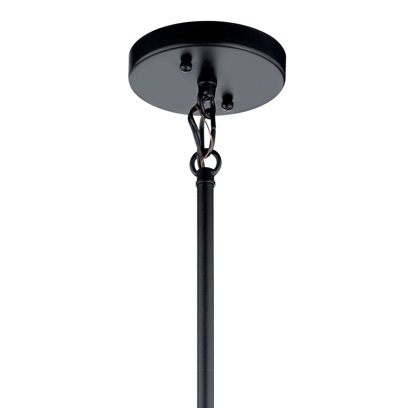 Kichler - 52073BK - One Light Pendant - Birkleigh - Black