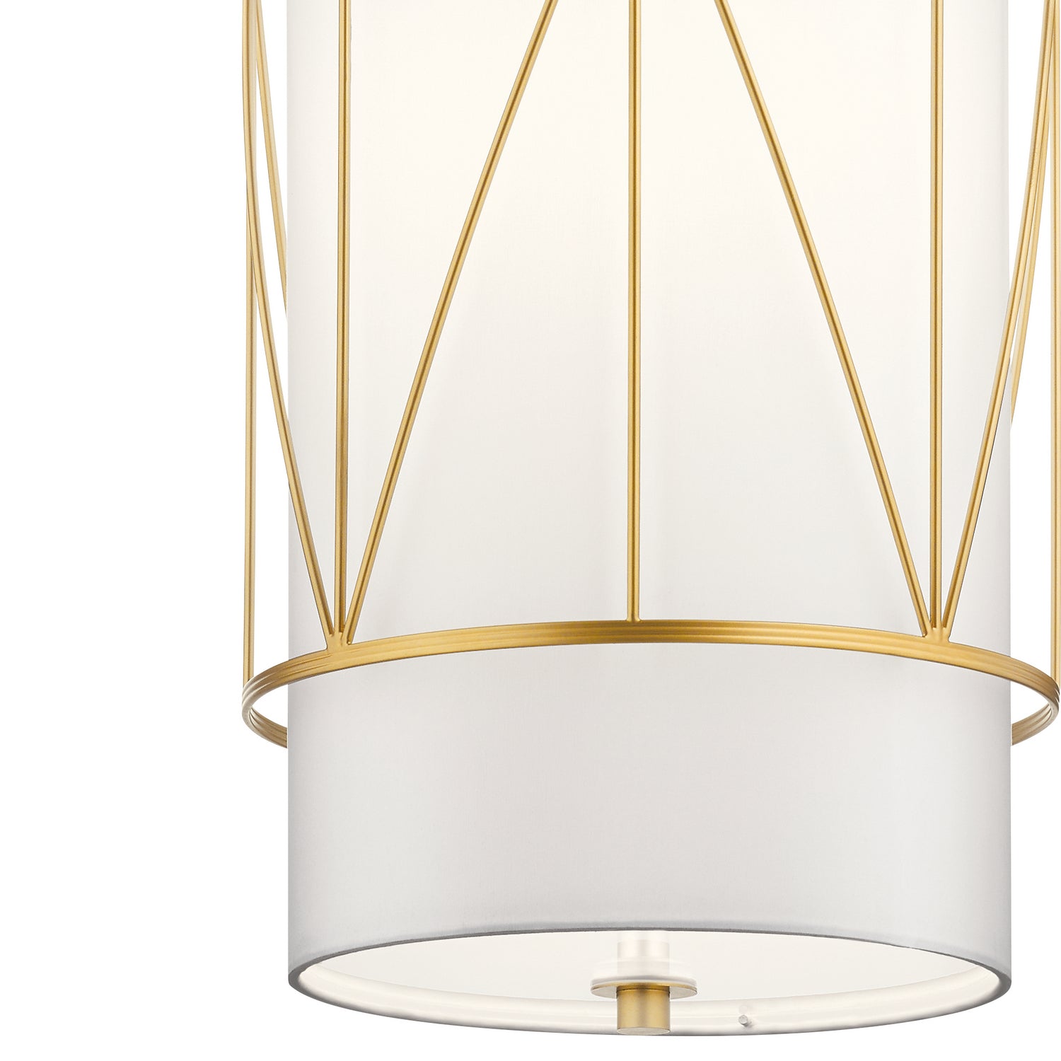 Kichler - 52073CLG - One Light Pendant - Birkleigh - Classic Gold