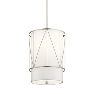 Kichler - 52073SN - One Light Pendant - Birkleigh - Satin Nickel