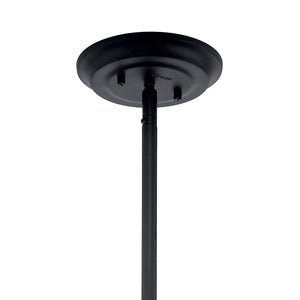 Kichler - 52097BK - One Light Pendant/Semi Flush - Elias - Black
