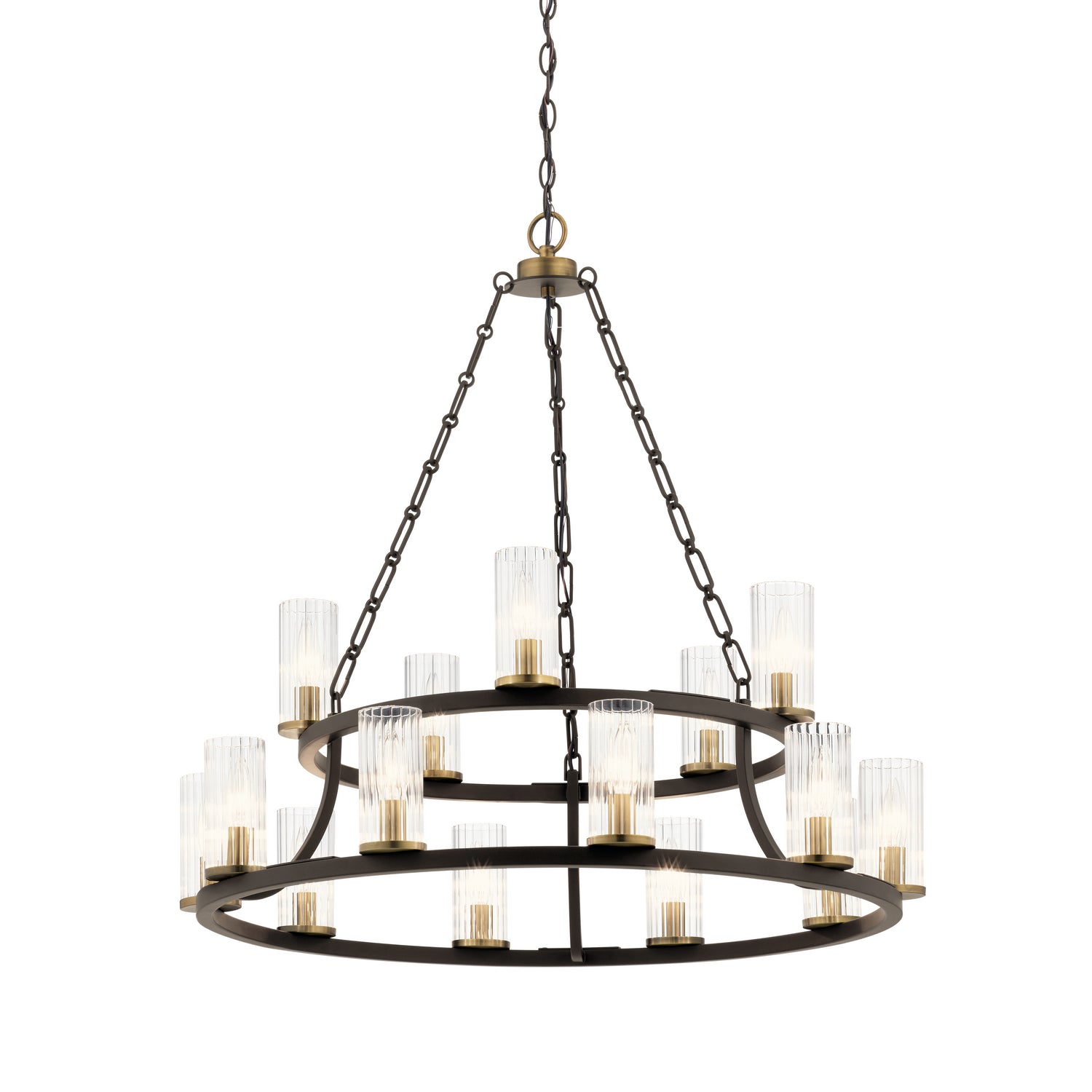 Kichler - 52109OZ - 15 Light Chandelier - Mathias - Olde Bronze