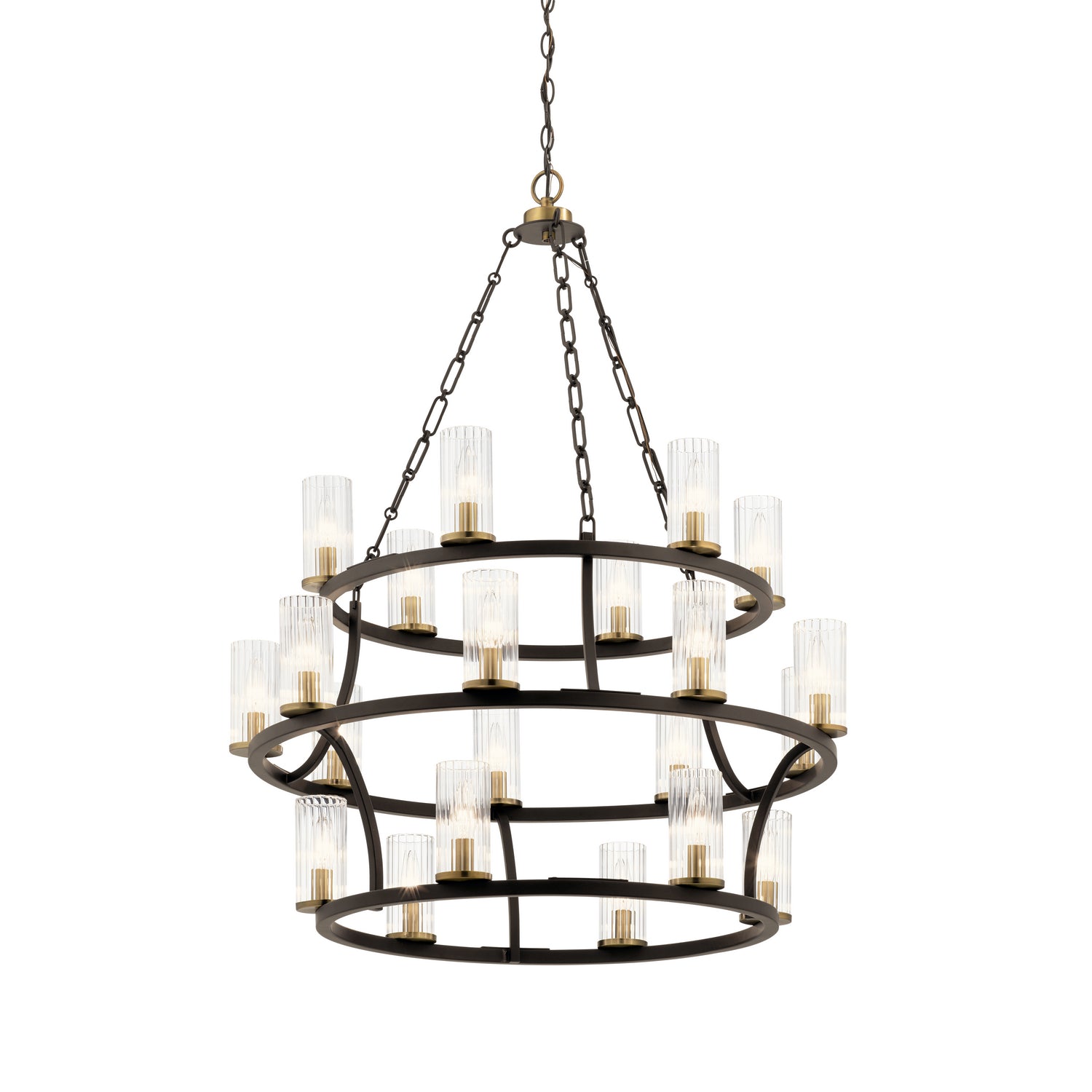 Kichler - 52110OZ - 21 Light Chandelier - Mathias - Olde Bronze