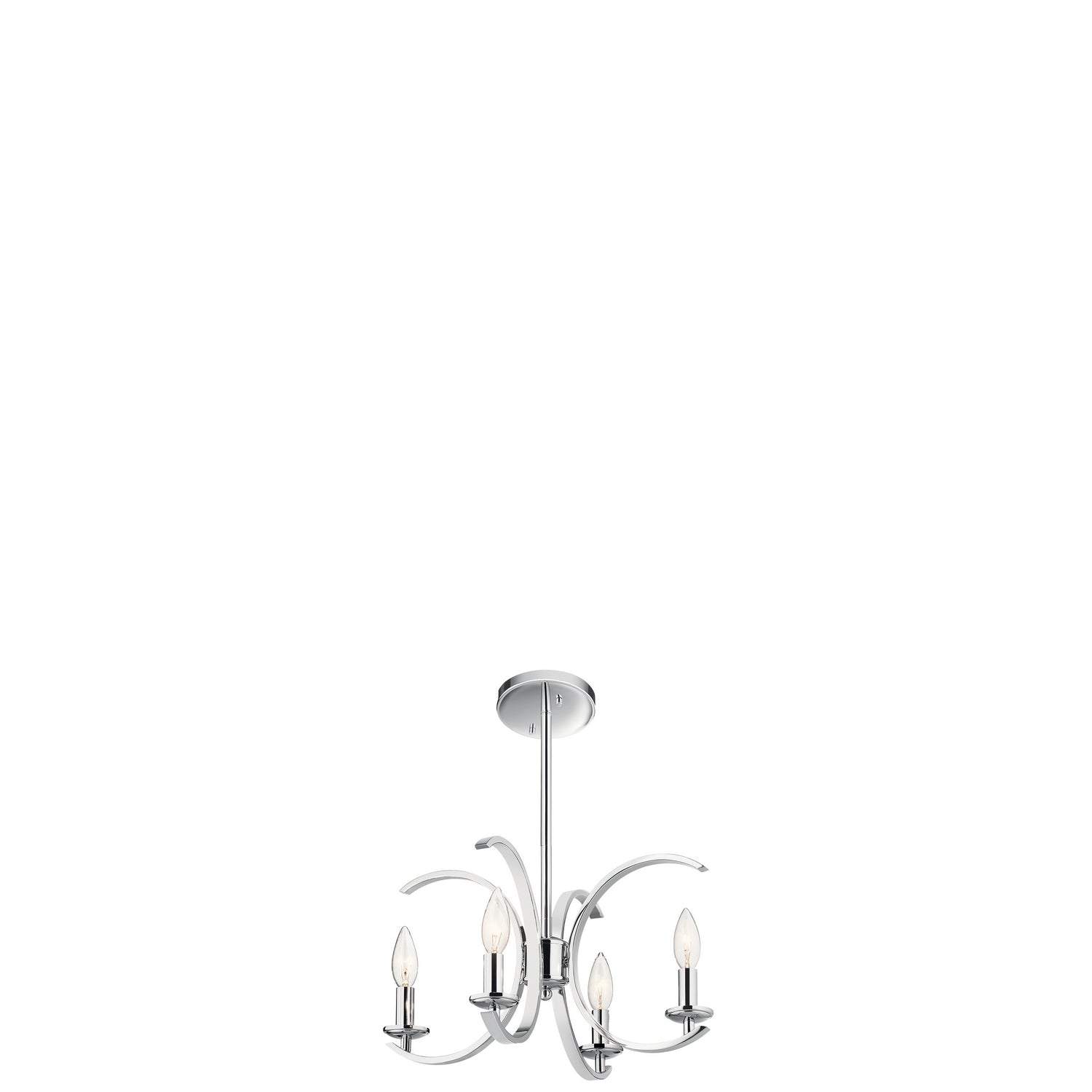 Kichler - 52119CH - Four Light Pendant/Semi Flush Mount - Cassadee - Chrome