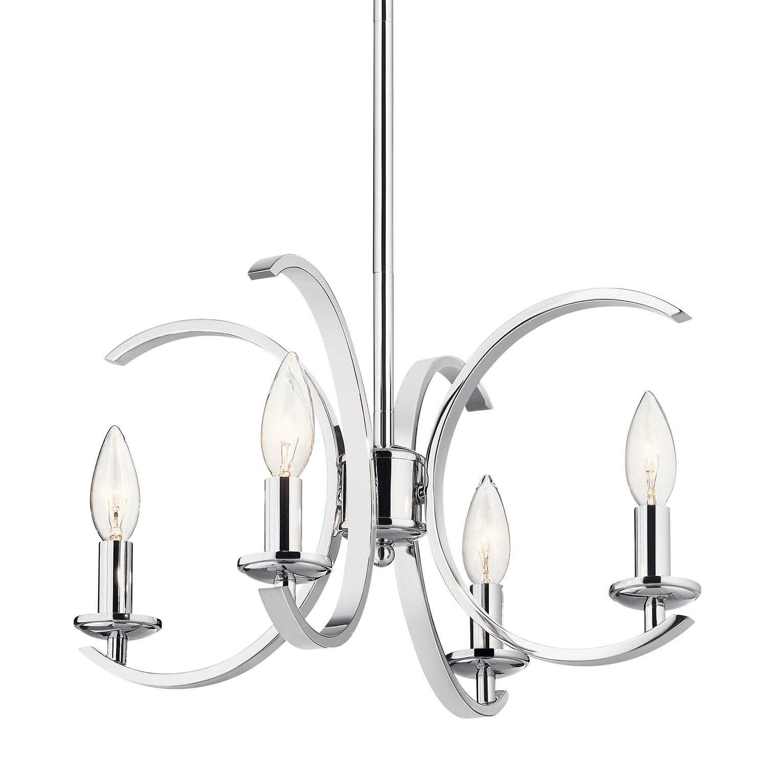 Kichler - 52119CH - Four Light Pendant/Semi Flush Mount - Cassadee - Chrome