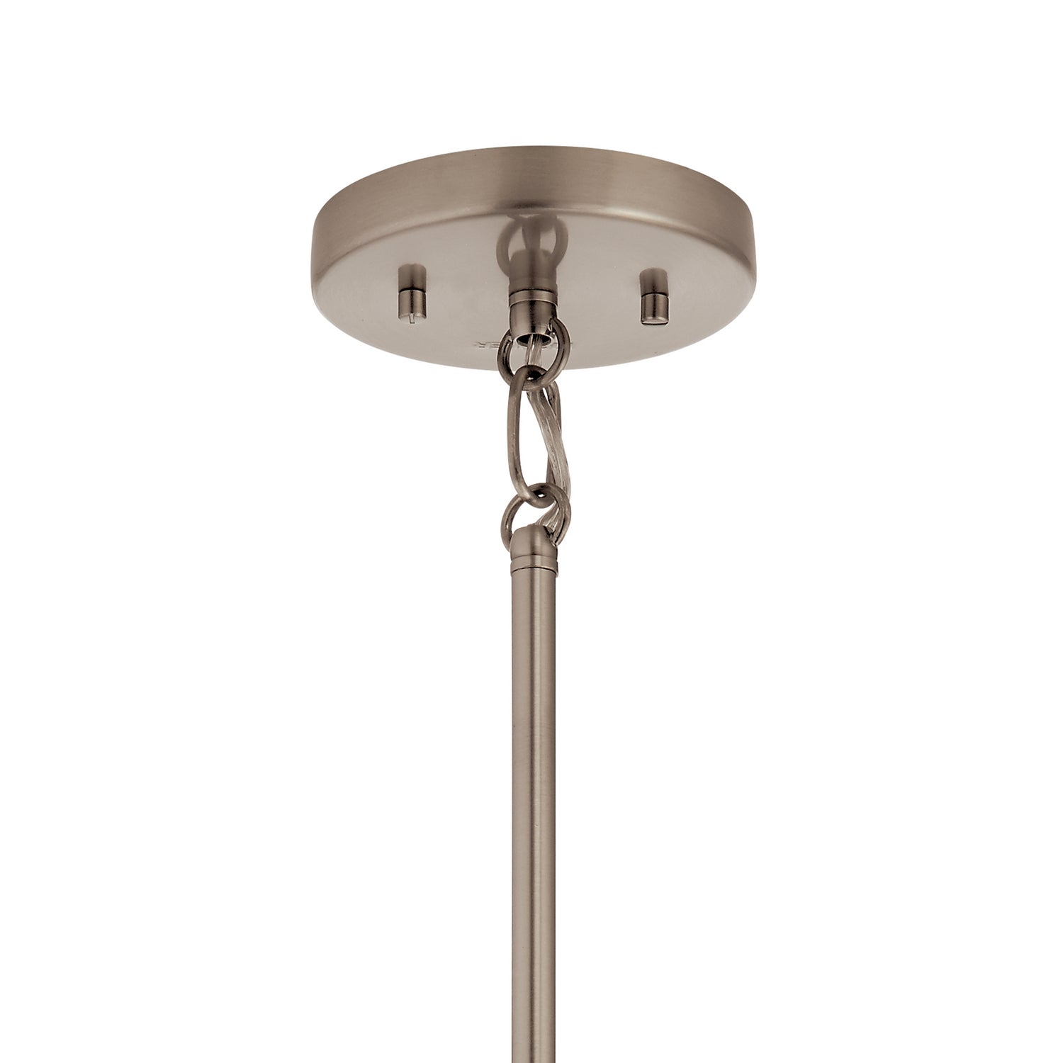 Kichler - 52125CLP - Three Light Pendant/Semi Flush Mount - Darton - Classic Pewter