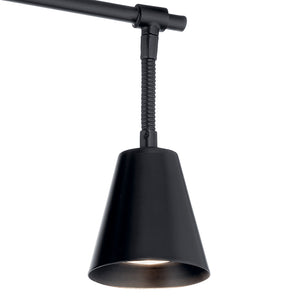 Kichler - 52129BK - Four Light Rail Light - Sylvia - Black