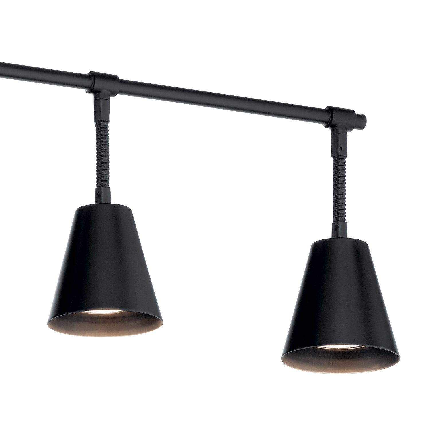 Kichler - 52130BK - Six Light Rail Light - Sylvia - Black