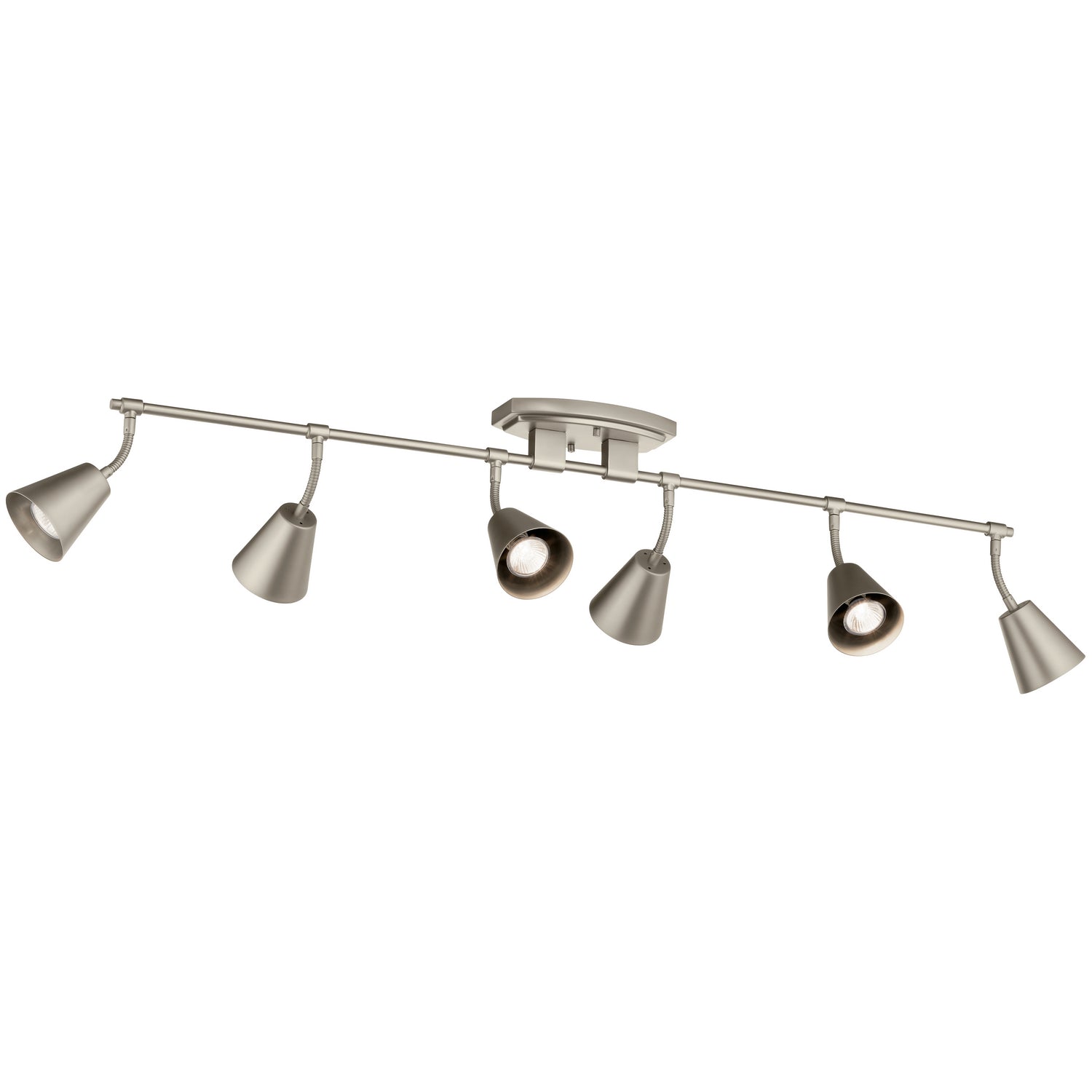 Kichler - 52130SN - Six Light Rail Light - Sylvia - Satin Nickel