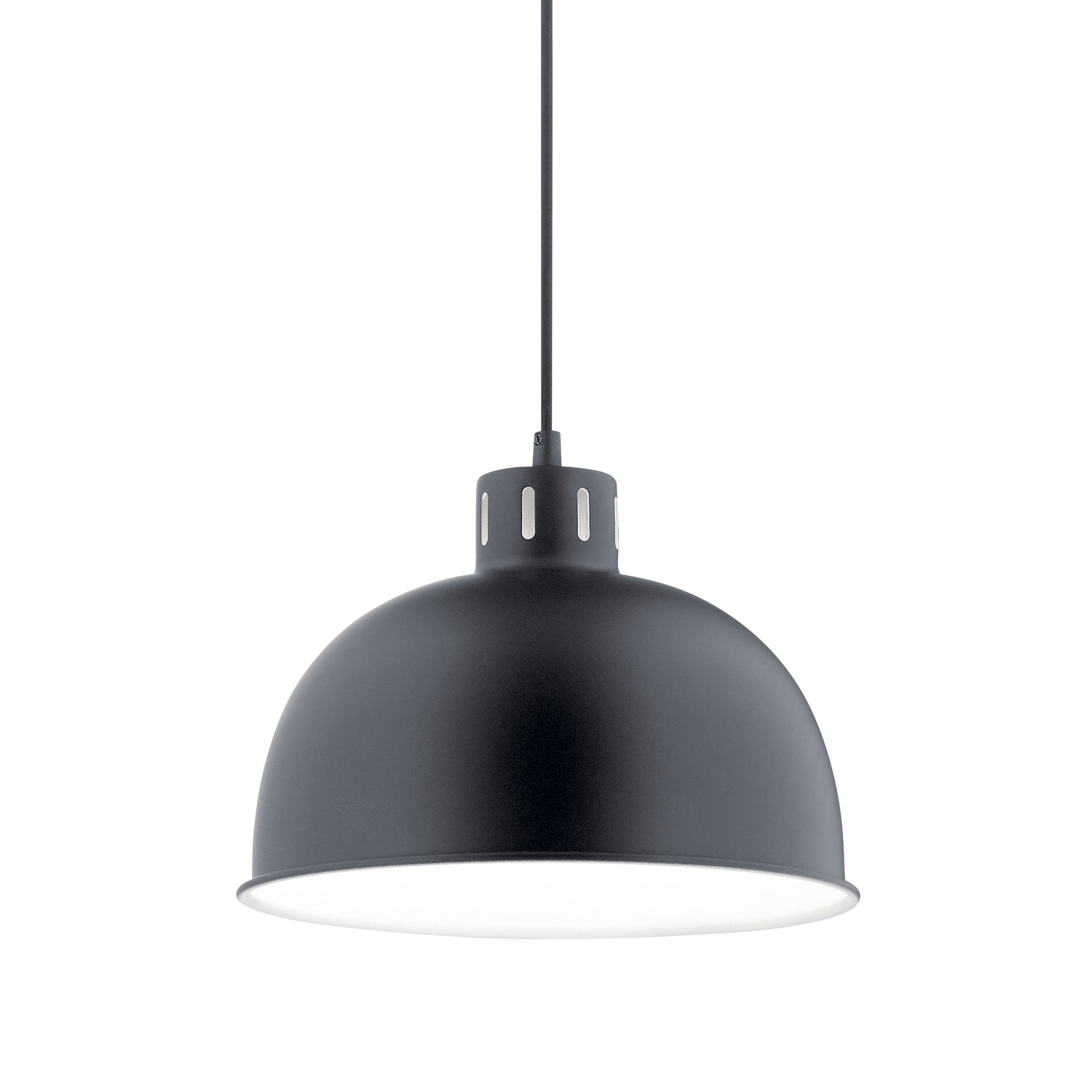 Kichler - 52152BK - One Light Pendant - Zailey - Black