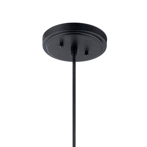 Kichler - 52153BK - One Light Pendant - Zailey - Black