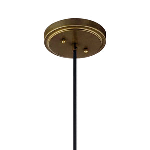 Kichler - 52153NBR - One Light Pendant - Zailey - Natural Brass