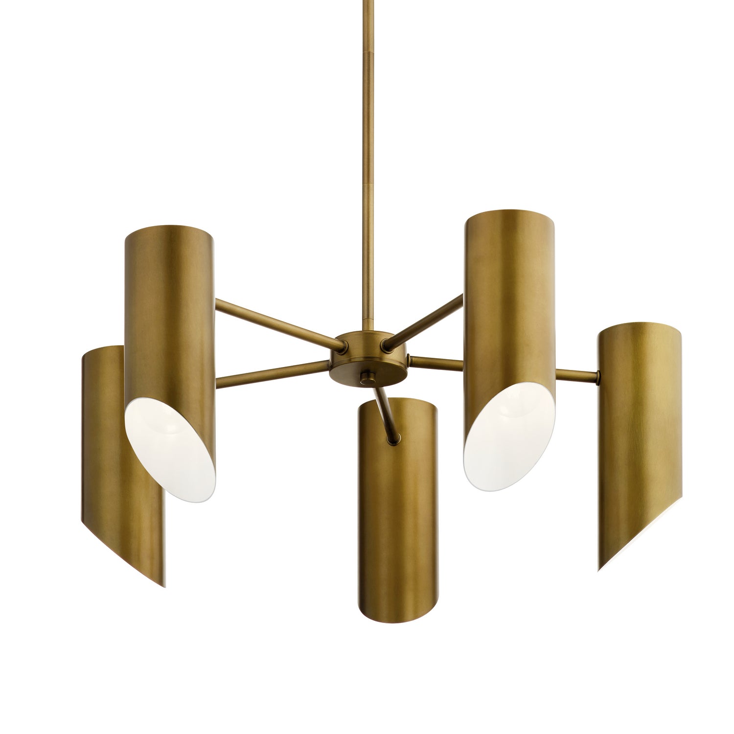 Kichler - 52160NBR - Five Light Chandelier - Trentino - Natural Brass