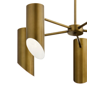 Kichler - 52160NBR - Five Light Chandelier - Trentino - Natural Brass