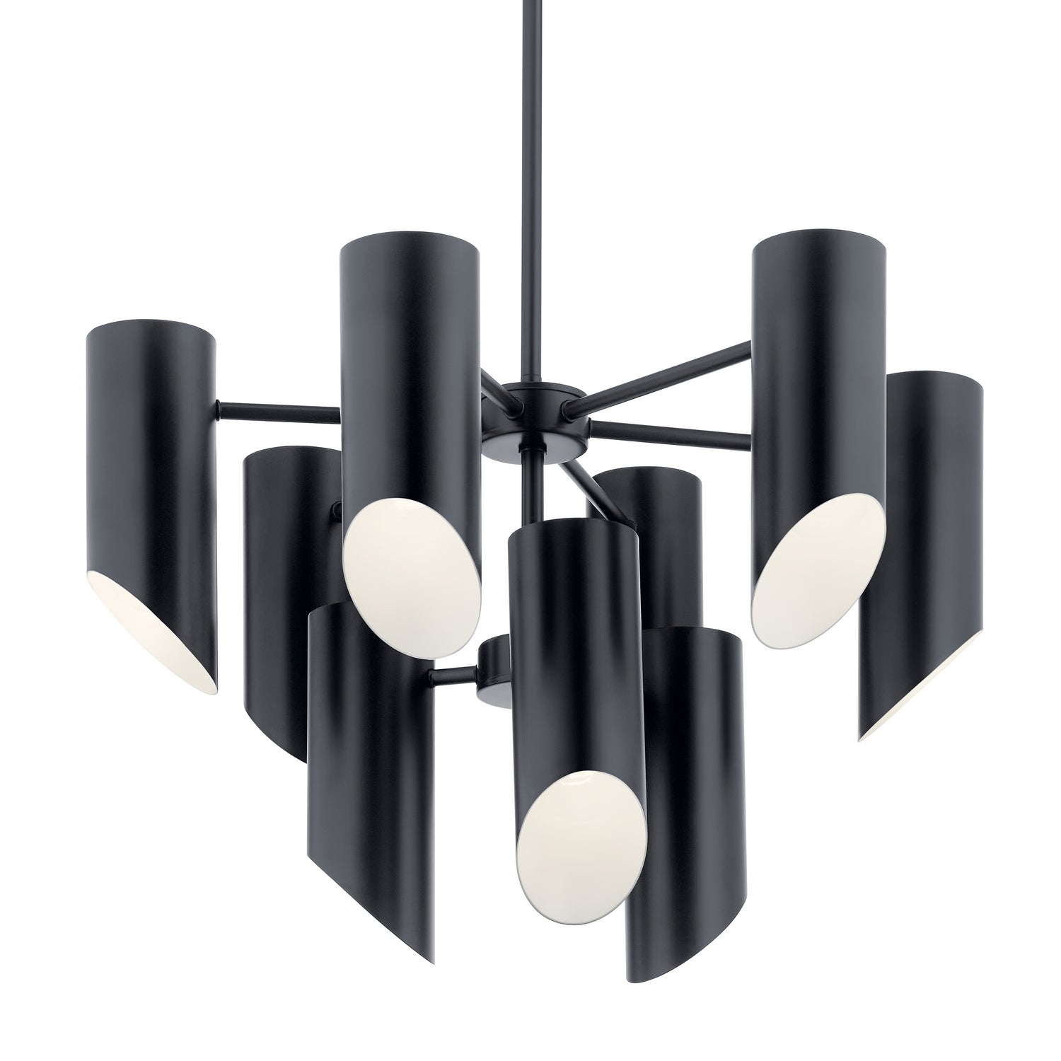 Kichler - 52162BK - Nine Light Chandelier - Trentino - Black