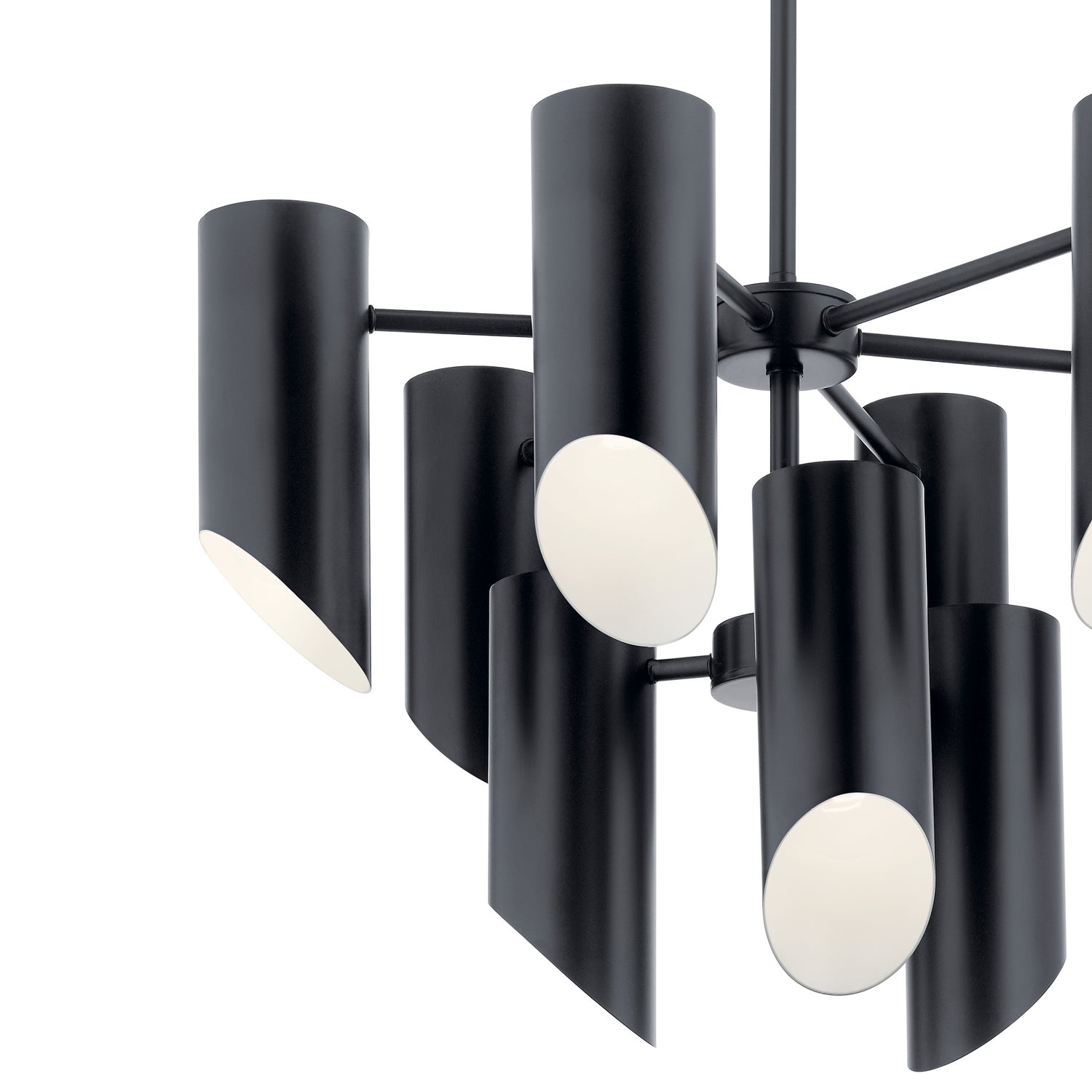 Kichler - 52162BK - Nine Light Chandelier - Trentino - Black