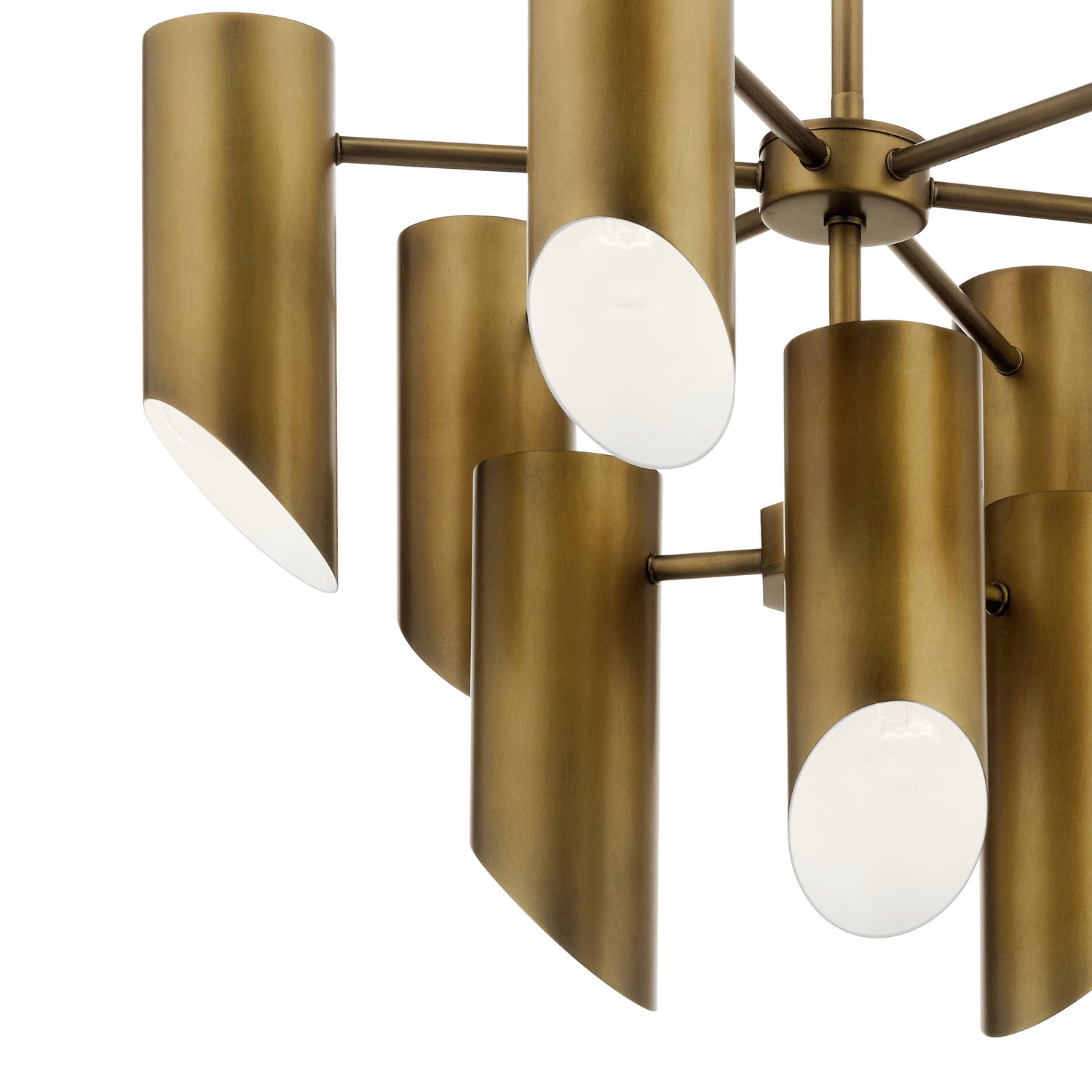 Kichler - 52162NBR - Nine Light Chandelier - Trentino - Natural Brass