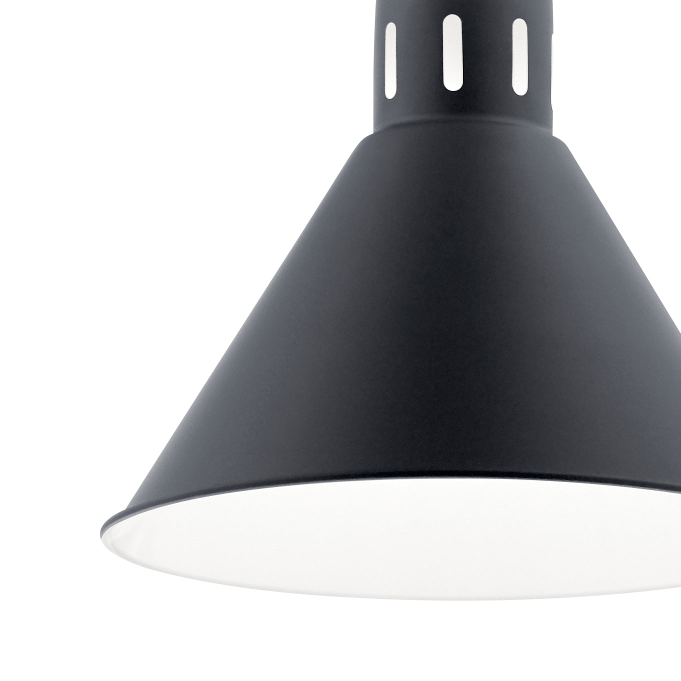 Kichler - 52176BK - One Light Pendant - Zailey - Black