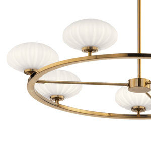 Kichler - 52225FXG - Seven Light Chandelier - Pim - Fox Gold