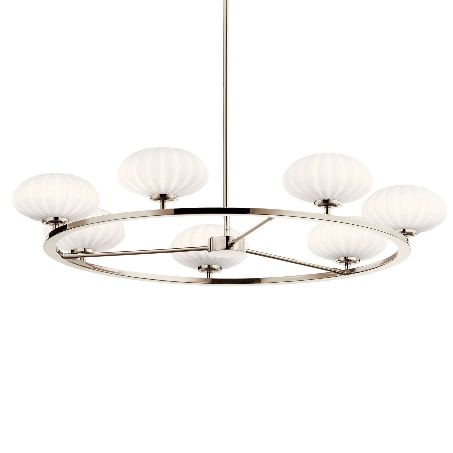 Kichler - 52225PN - Seven Light Chandelier - Pim - Polished Nickel