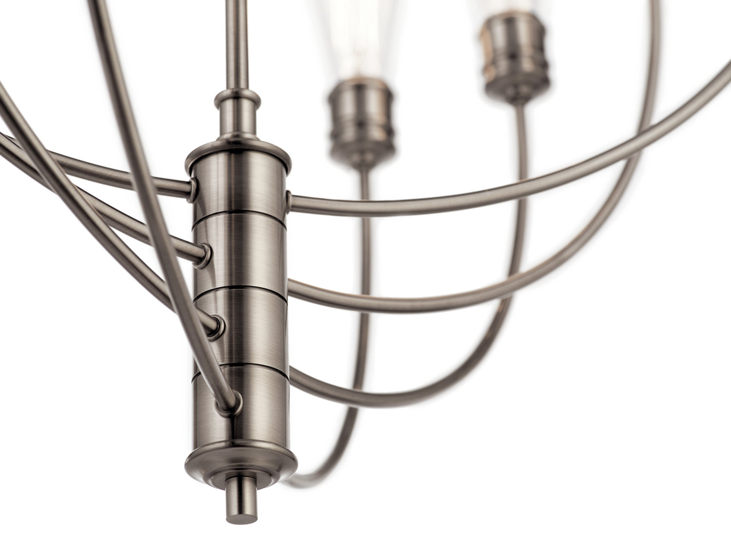 Kichler - 52255CLP - Eight Light Chandelier - Hatton - Classic Pewter