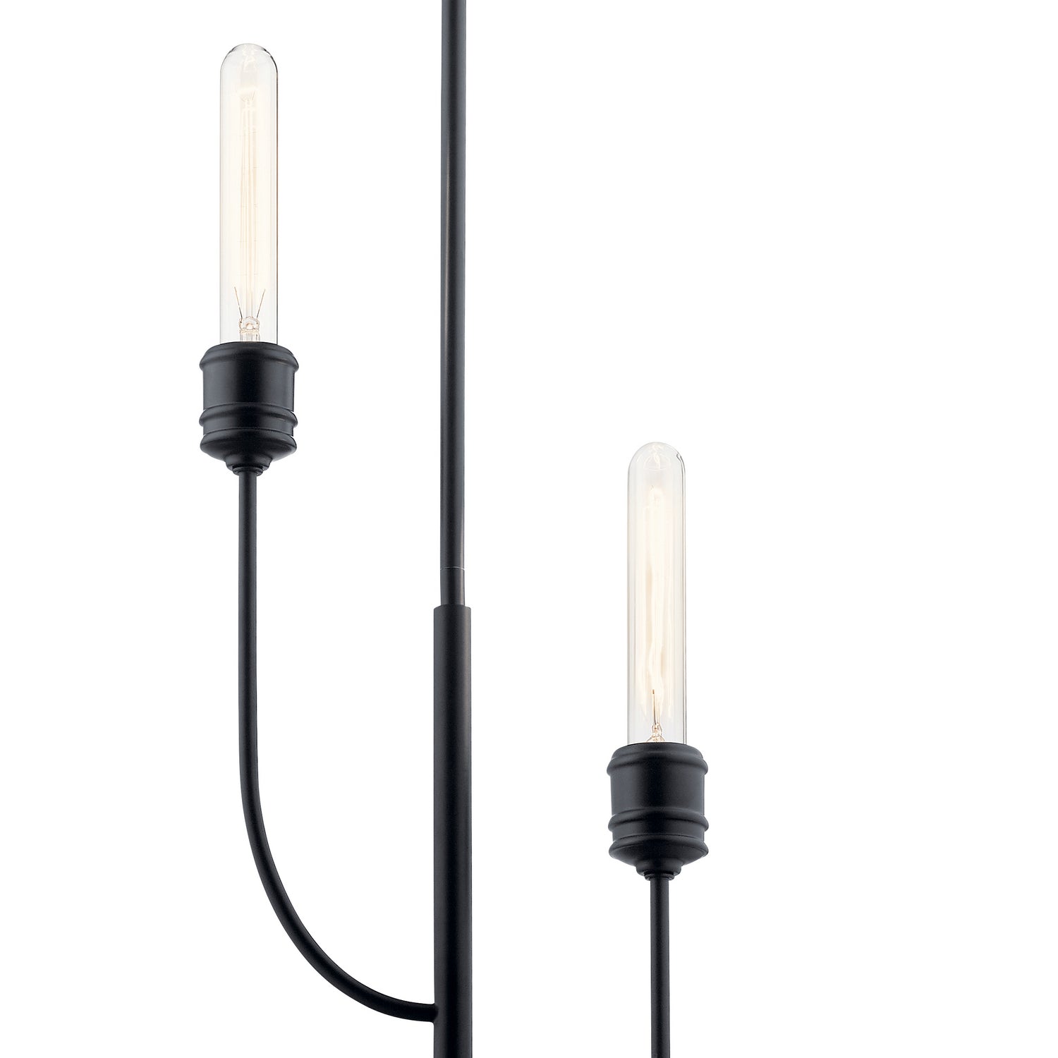 Kichler - 52258BK - Two Light Pendant - Hatton - Black