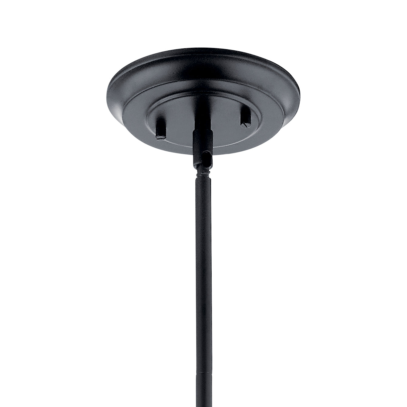 Kichler - 52258BK - Two Light Pendant - Hatton - Black