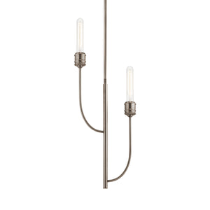 Kichler - 52258CLP - Two Light Pendant - Hatton - Classic Pewter