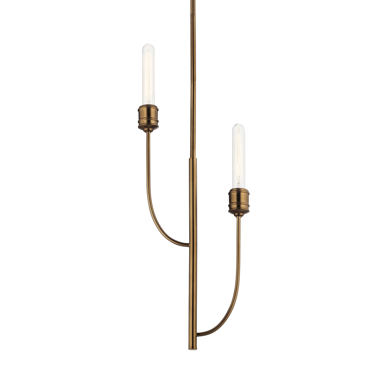 Kichler - 52258SB - Two Light Pendant - Hatton - Satin Bronze