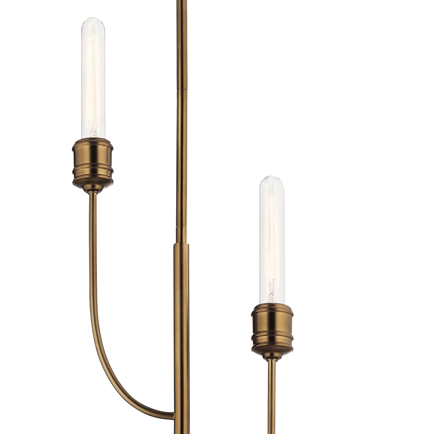 Kichler - 52258SB - Two Light Pendant - Hatton - Satin Bronze