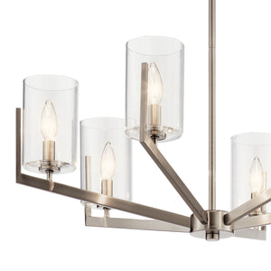 Kichler - 52314CLP - Six Light Chandelier - Nye - Classic Pewter