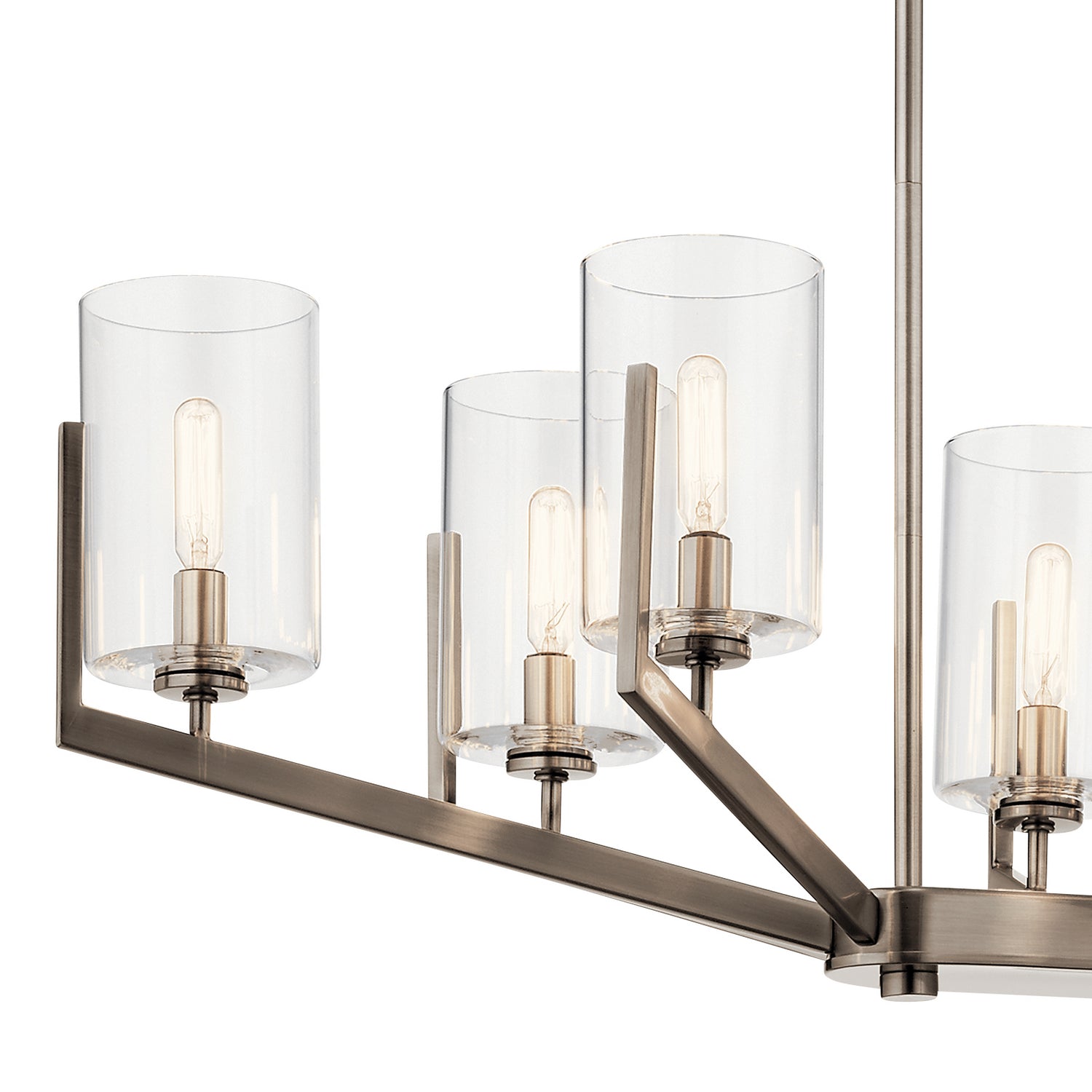 Kichler - 52315CLP - Eight Light Chandelier - Nye - Classic Pewter