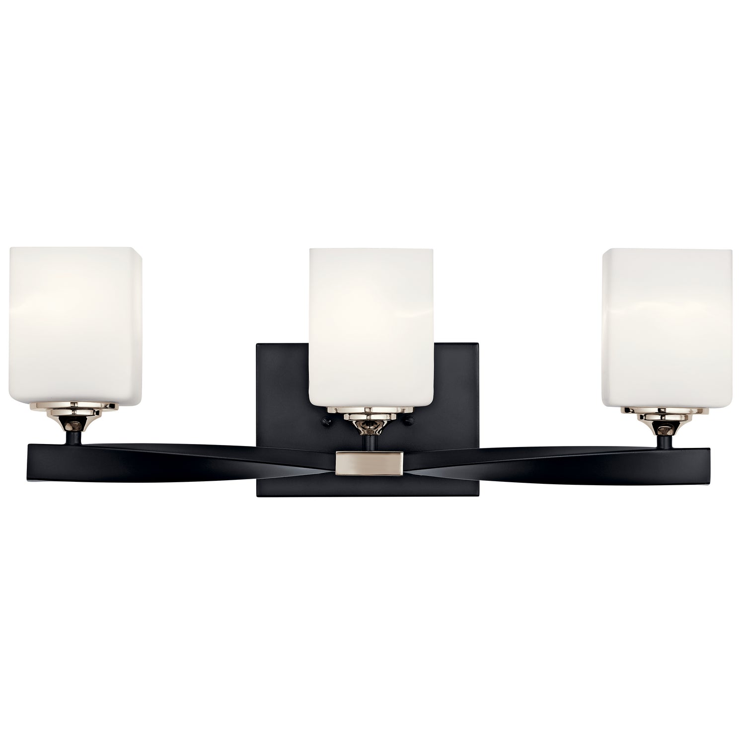 Kichler - 55002BK - Three Light Bath - Marette - Black