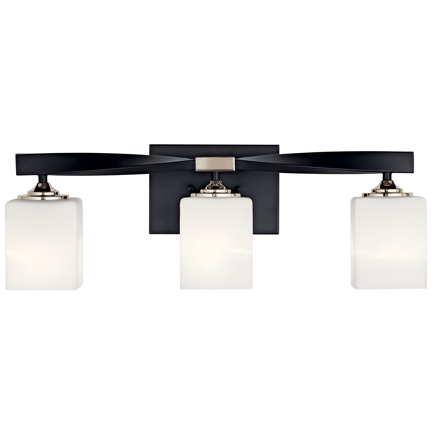 Kichler - 55002BK - Three Light Bath - Marette - Black