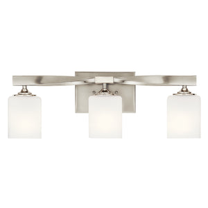 Kichler - 55002NI - Three Light Bath - Marette - Brushed Nickel