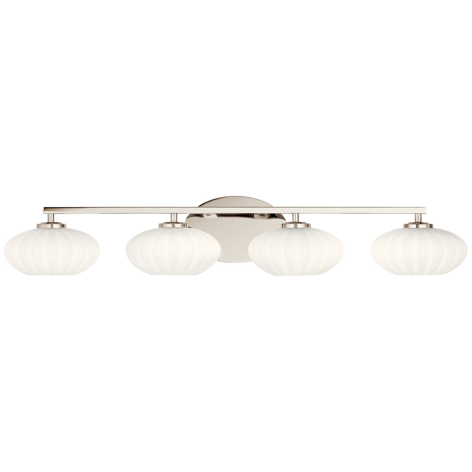 Kichler - 55026PN - Four Light Bath - Pim - Polished Nickel