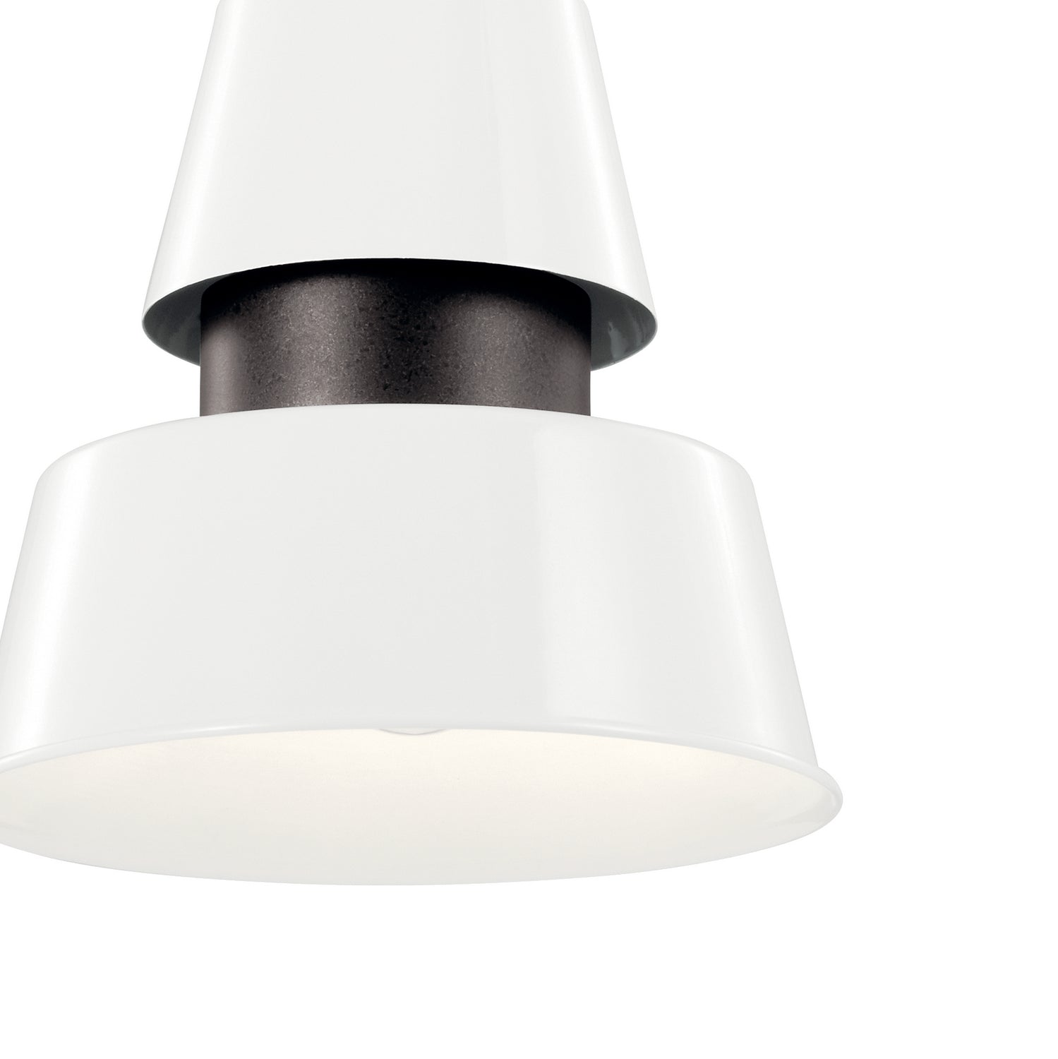 Kichler - 59003WH - One Light Outdoor Pendant - Lozano - White